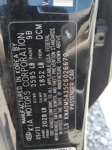 Photo 11 VIN: KNADM5A35C6026670 - KIA RIO LX 