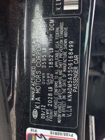 Photo 9 VIN: KNADM5A35D6168499 - KIA RIO LX 