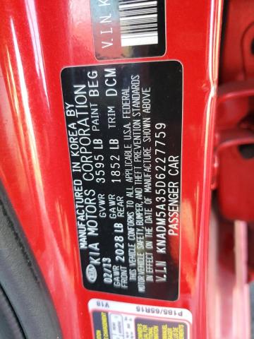 Photo 11 VIN: KNADM5A35D6227759 - KIA RIO LX 