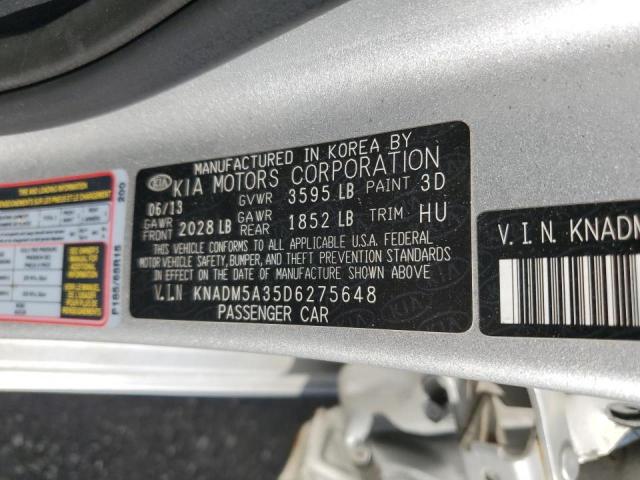 Photo 9 VIN: KNADM5A35D6275648 - KIA RIO LX 