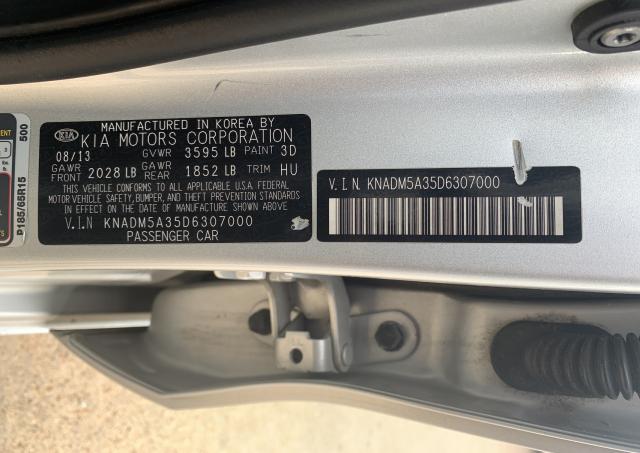 Photo 7 VIN: KNADM5A35D6307000 - KIA RIO LX 