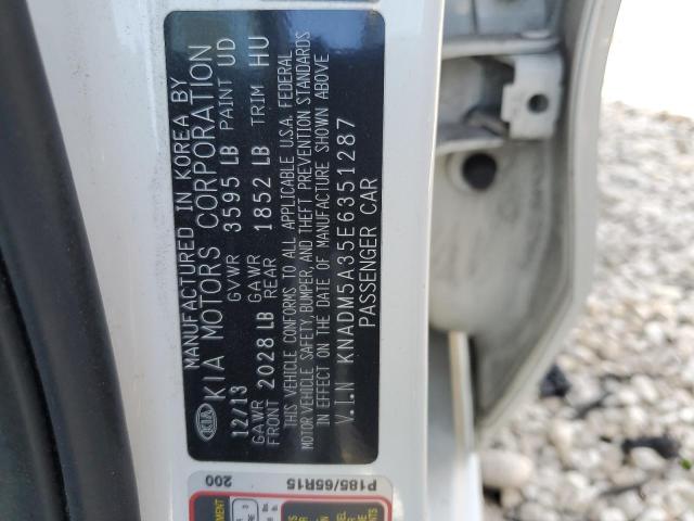 Photo 11 VIN: KNADM5A35E6351287 - KIA RIO 