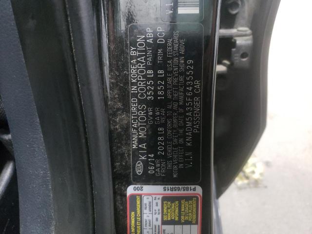 Photo 12 VIN: KNADM5A35F6435529 - KIA RIO LX 