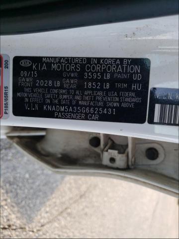 Photo 9 VIN: KNADM5A35G6625431 - KIA RIO LX 