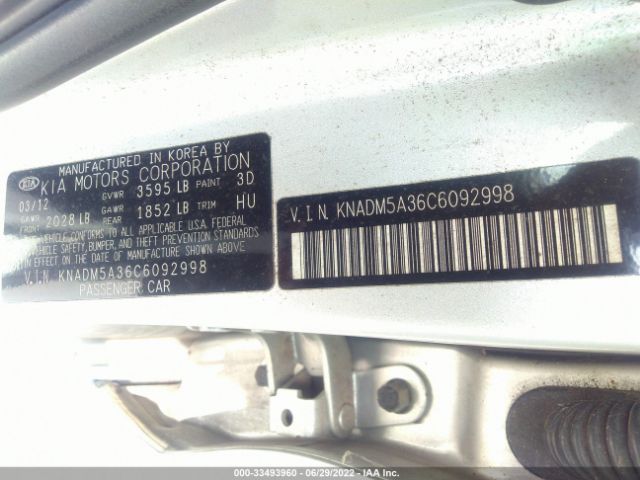 Photo 8 VIN: KNADM5A36C6092998 - KIA RIO 