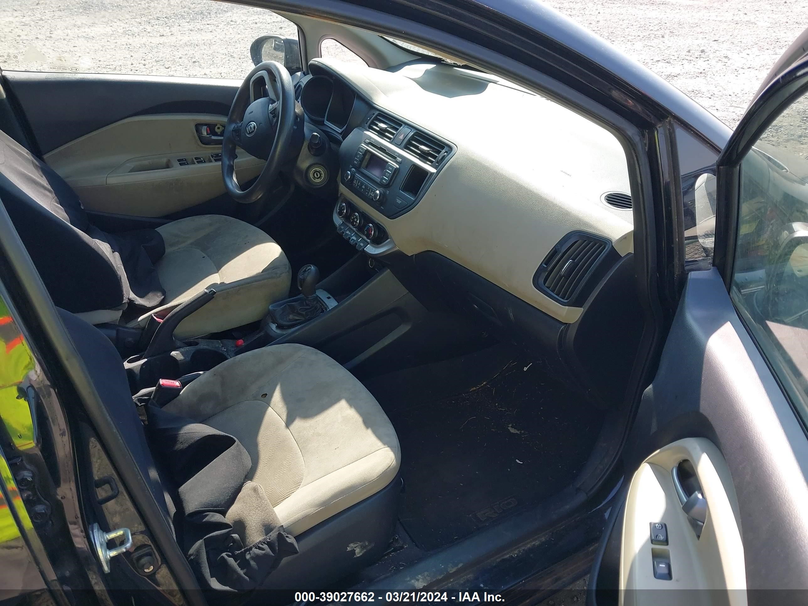 Photo 4 VIN: KNADM5A36D6175557 - KIA RIO 