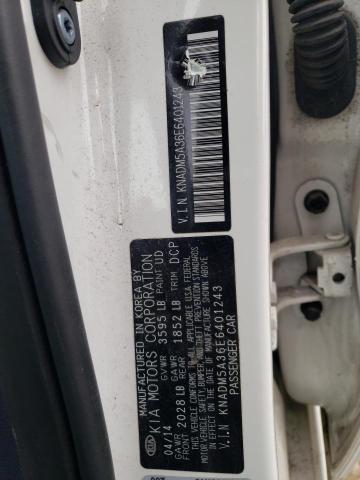 Photo 11 VIN: KNADM5A36E6401243 - KIA RIO LX 