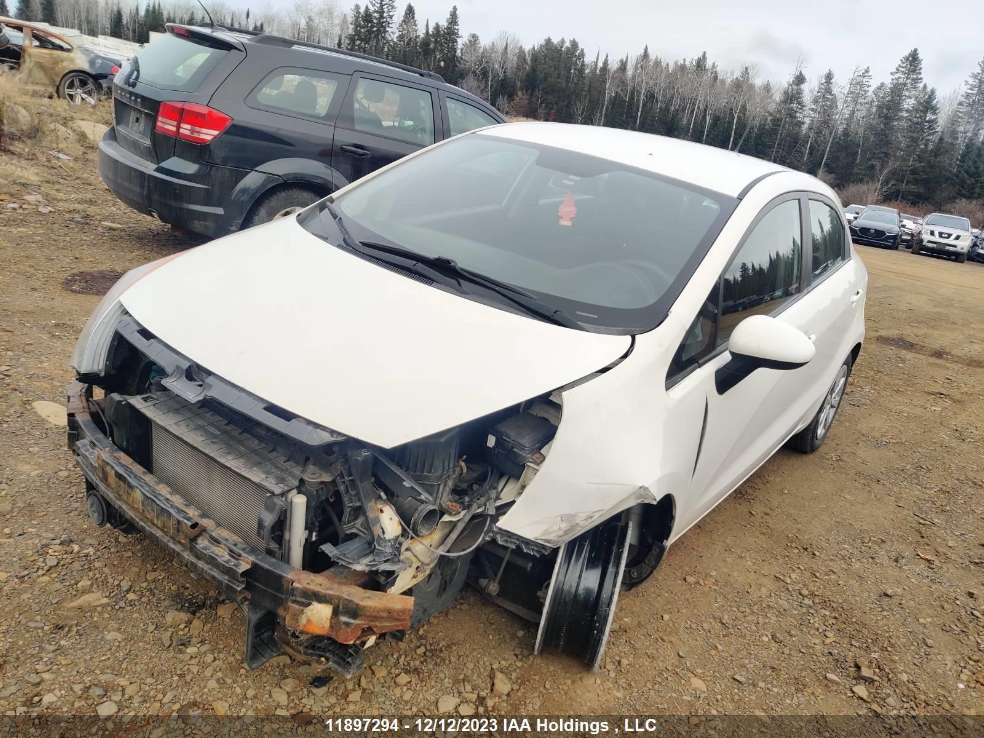 Photo 2 VIN: KNADM5A36E6956340 - KIA RIO 