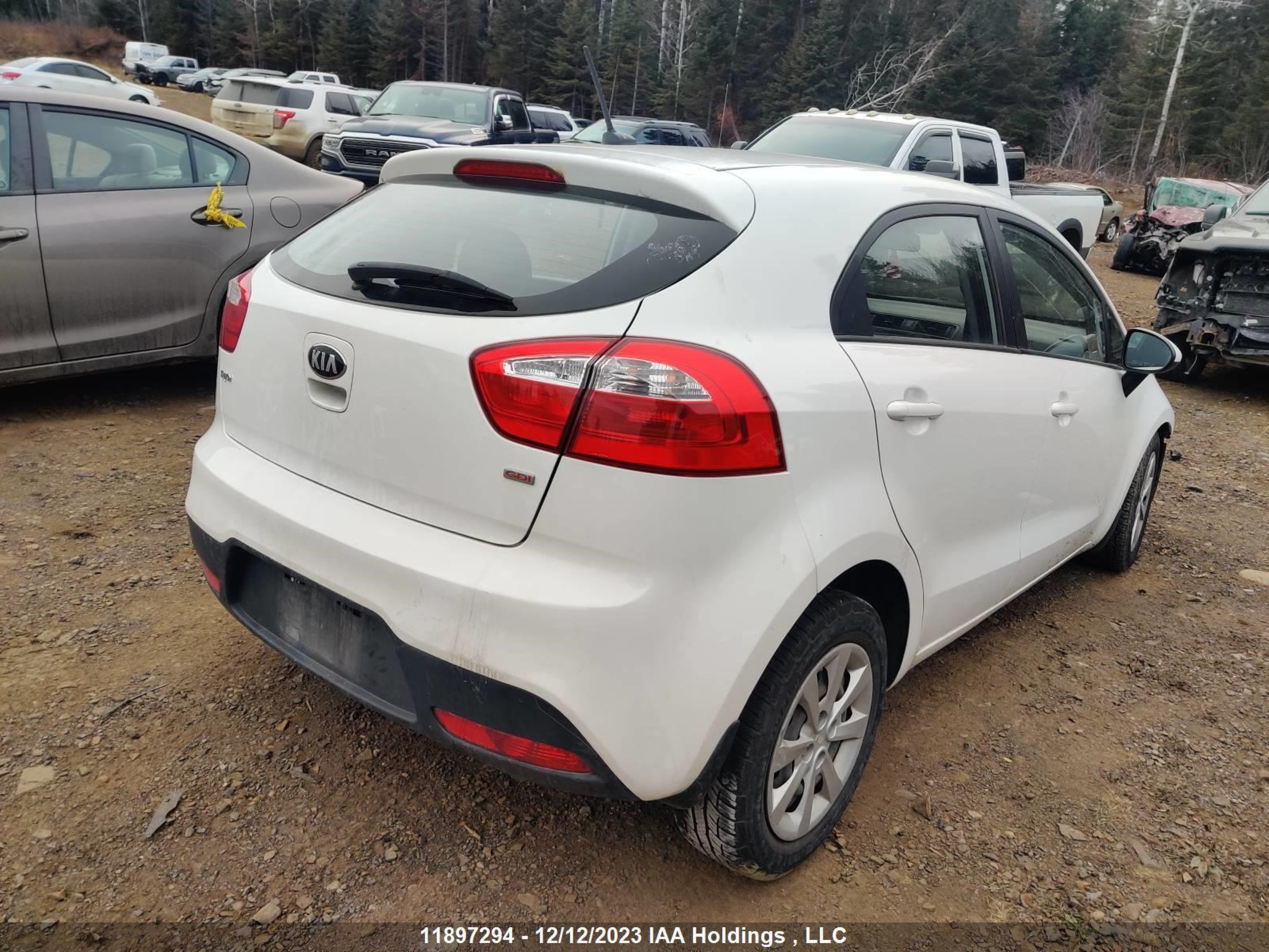 Photo 4 VIN: KNADM5A36E6956340 - KIA RIO 