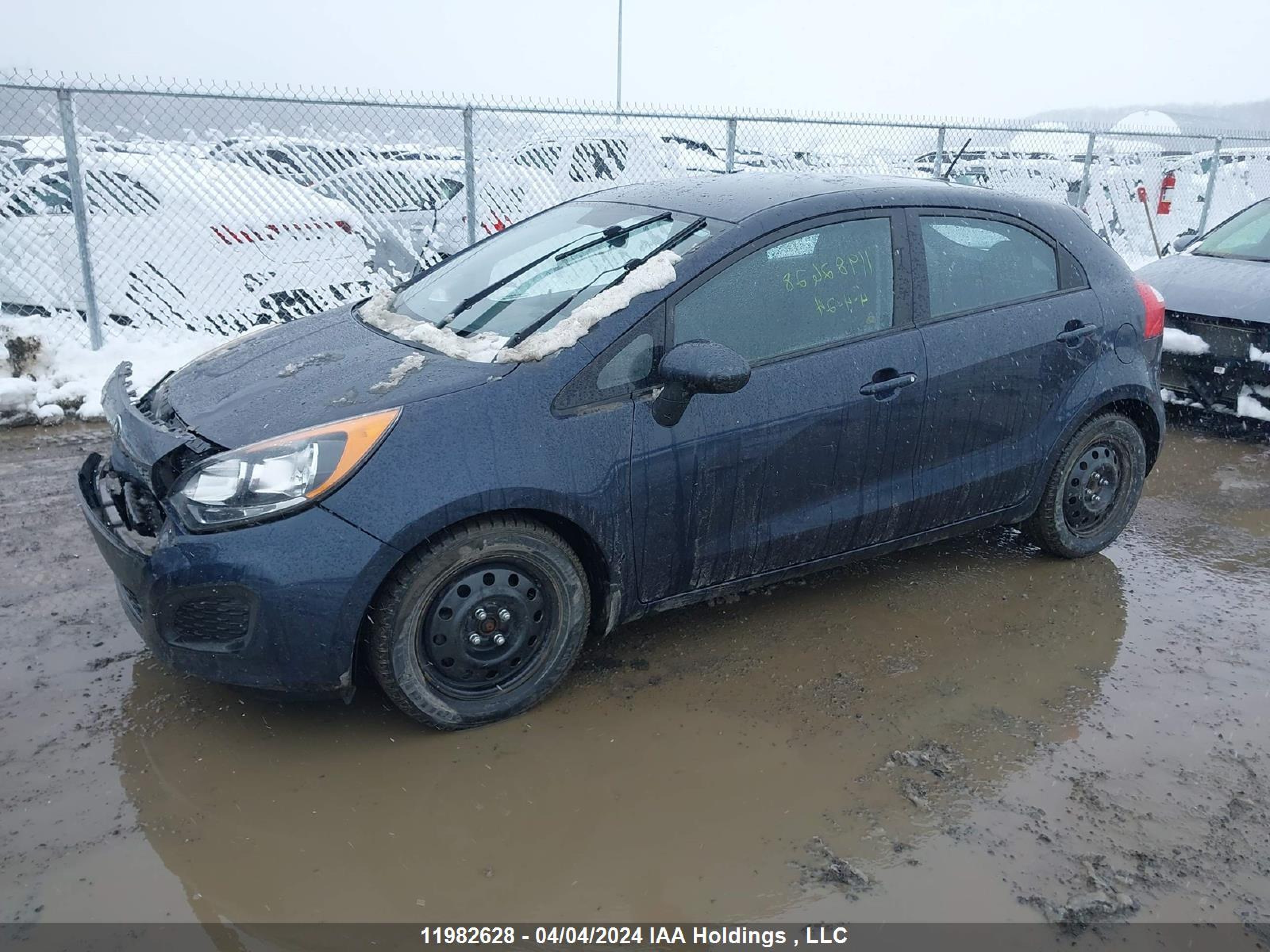 Photo 1 VIN: KNADM5A36F6978470 - KIA RIO 