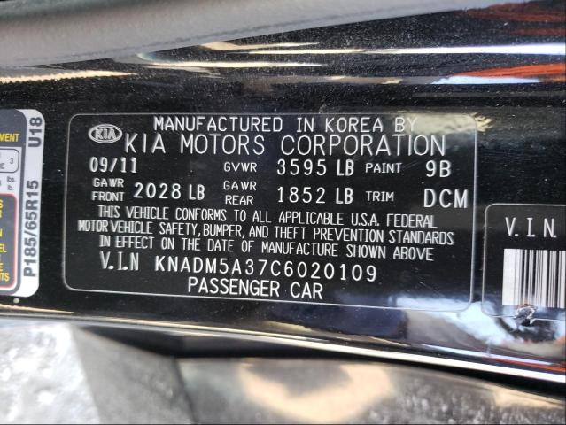 Photo 9 VIN: KNADM5A37C6020109 - KIA RIO5 