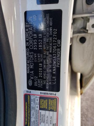 Photo 9 VIN: KNADM5A37D6172702 - KIA RIO LX 