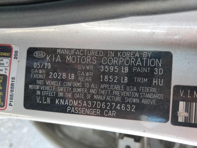 Photo 11 VIN: KNADM5A37D6274632 - KIA RIO LX 