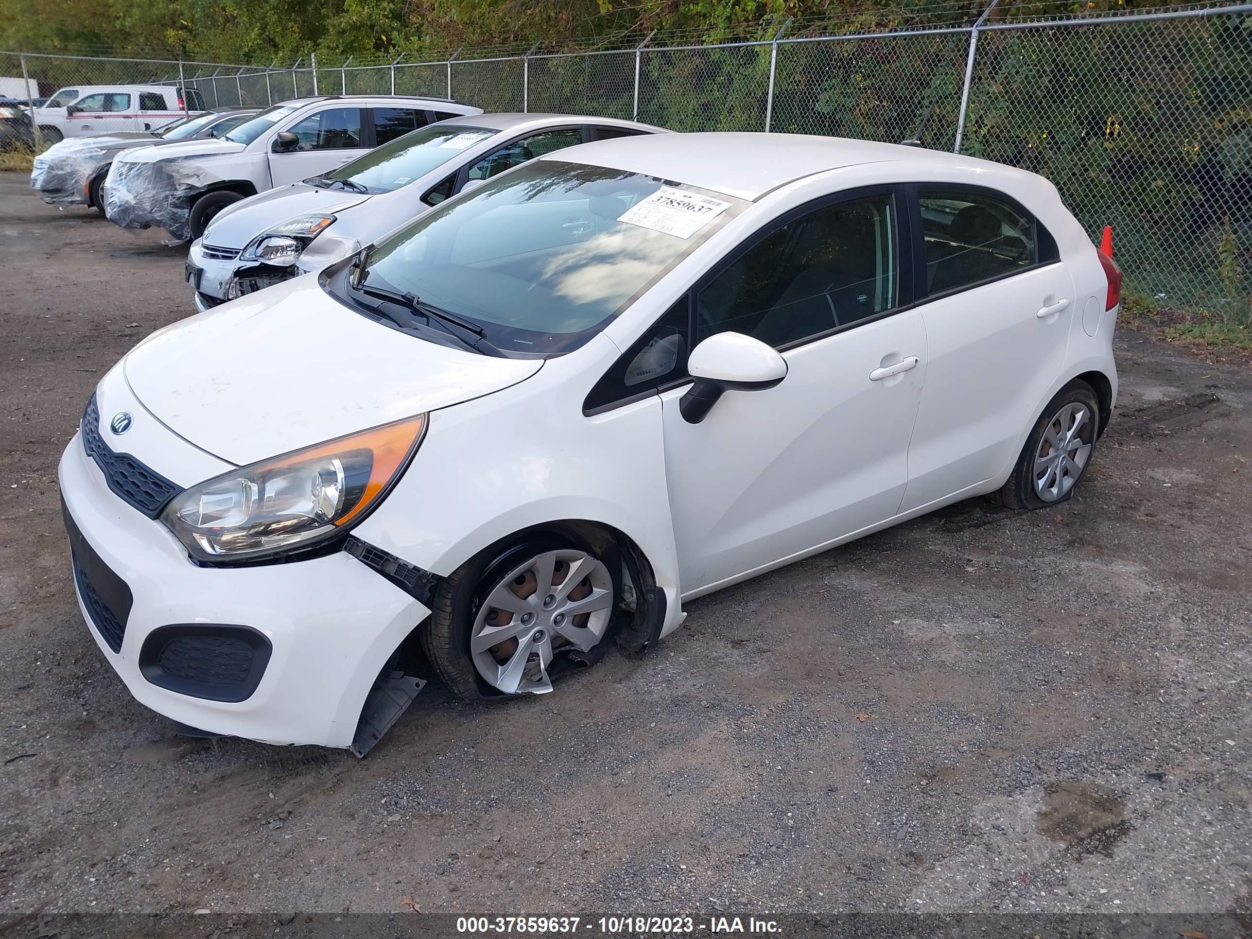 Photo 1 VIN: KNADM5A37D6288708 - KIA RIO 