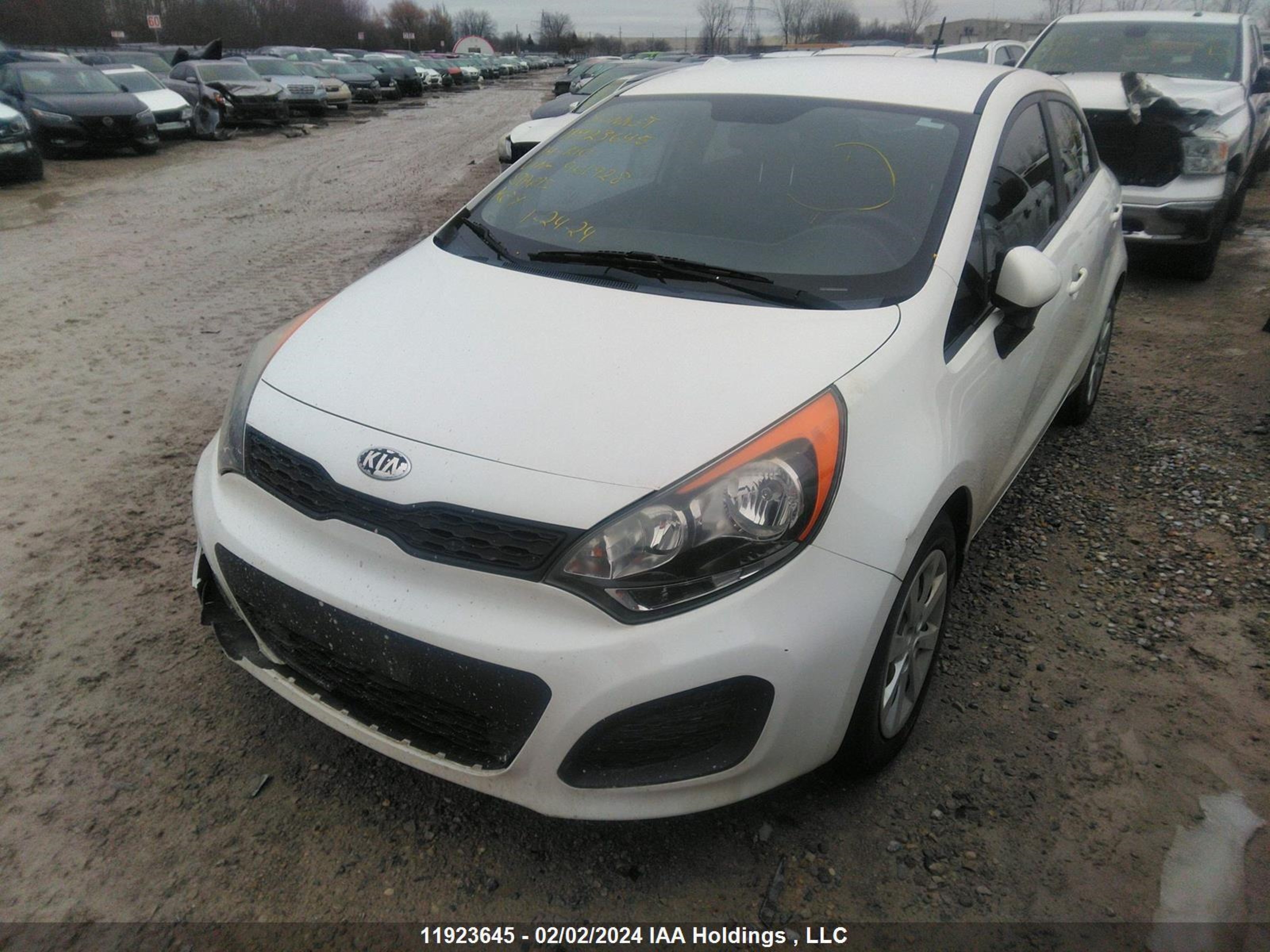 Photo 1 VIN: KNADM5A37E6901928 - KIA RIO 