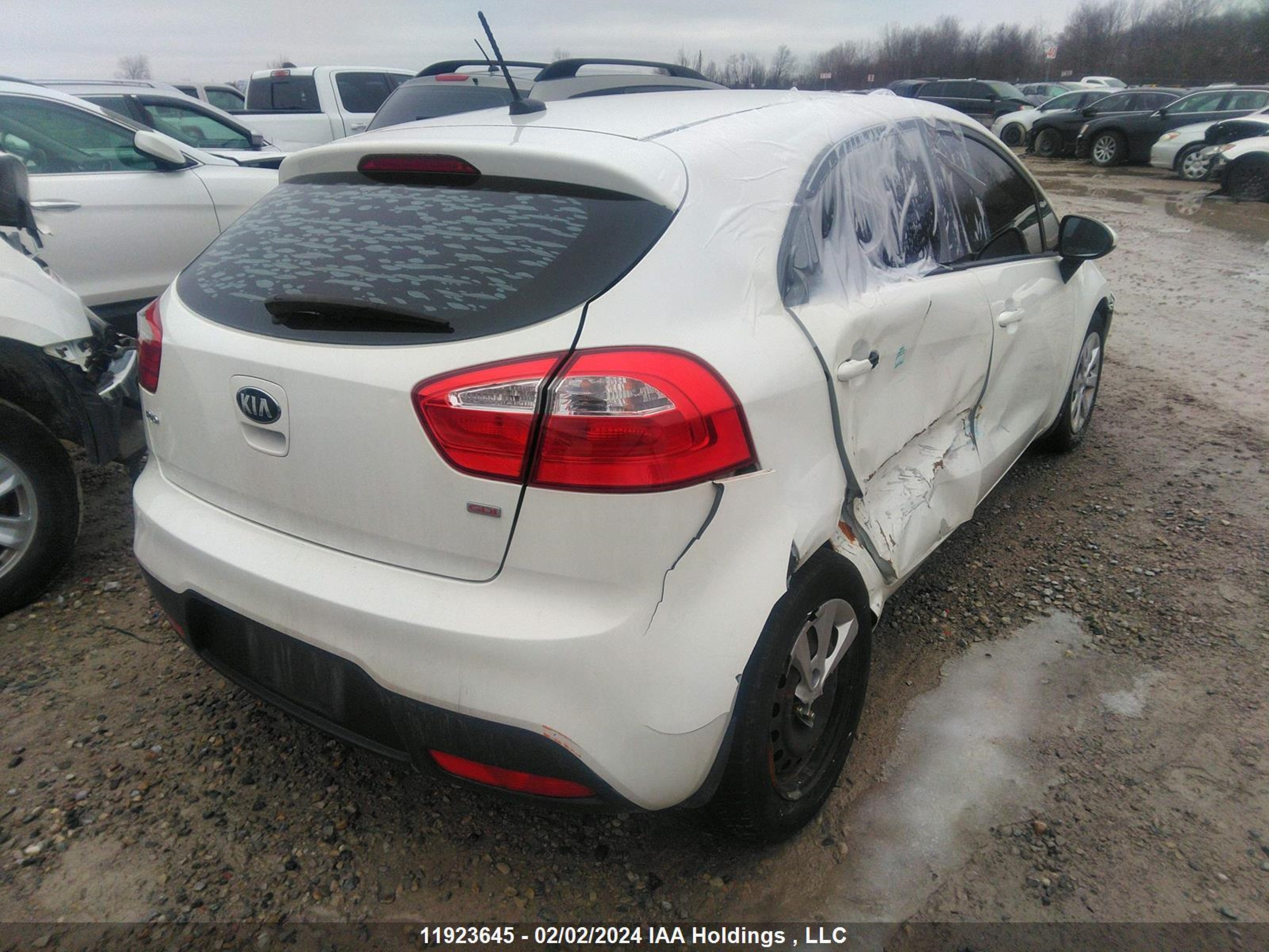 Photo 3 VIN: KNADM5A37E6901928 - KIA RIO 