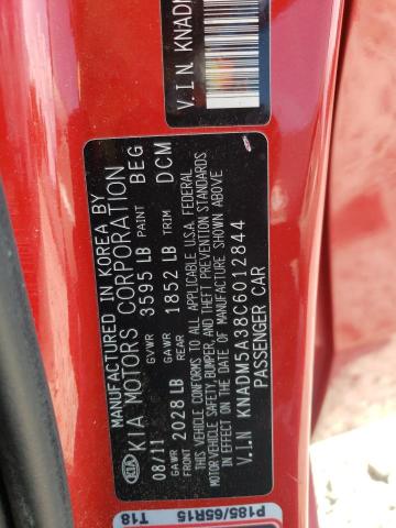 Photo 12 VIN: KNADM5A38C6012844 - KIA RIO LX 