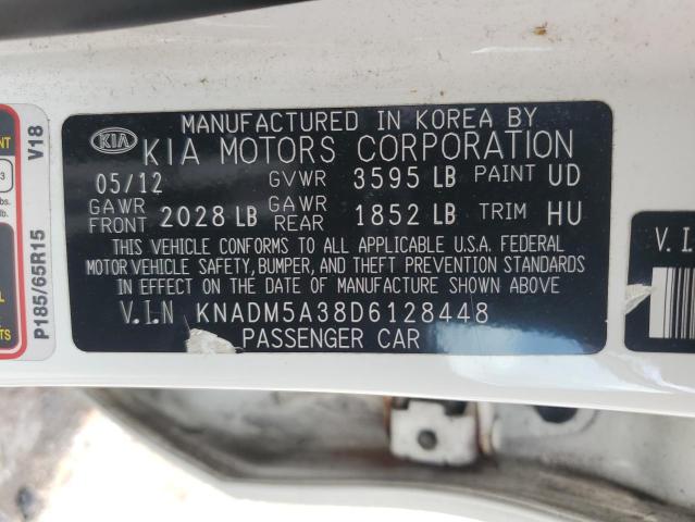 Photo 11 VIN: KNADM5A38D6128448 - KIA RIO LX 