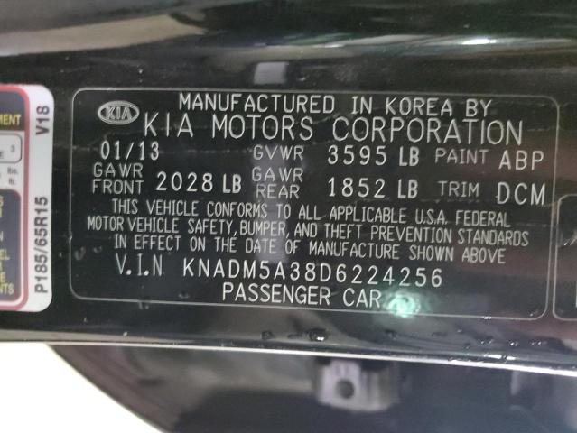 Photo 9 VIN: KNADM5A38D6224256 - KIA RIO LX 