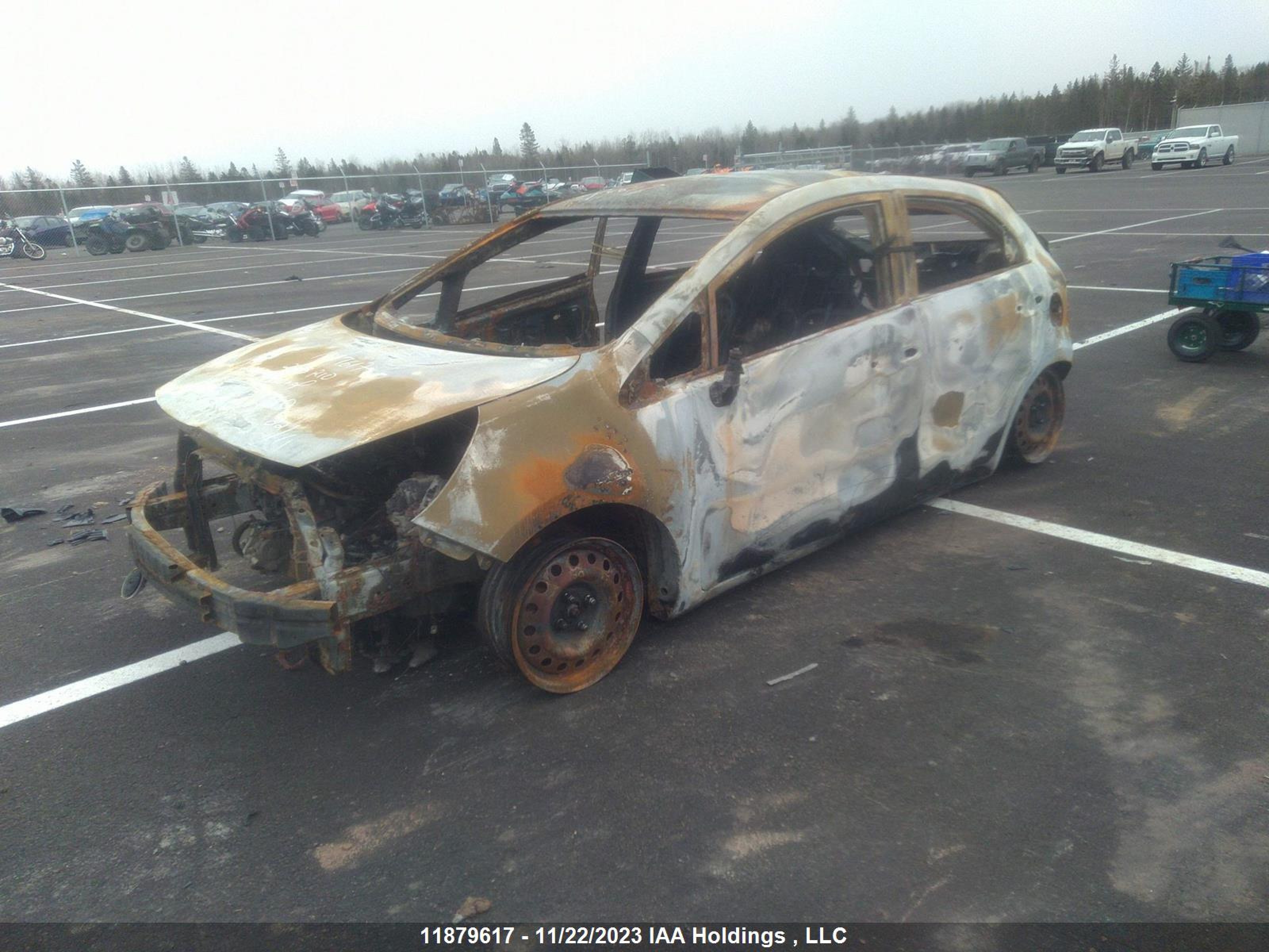 Photo 1 VIN: KNADM5A38D6812240 - KIA RIO 