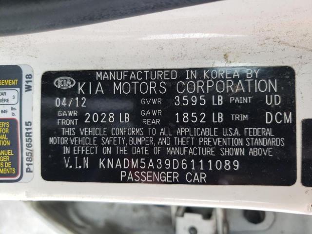 Photo 11 VIN: KNADM5A39D6111089 - KIA RIO LX 