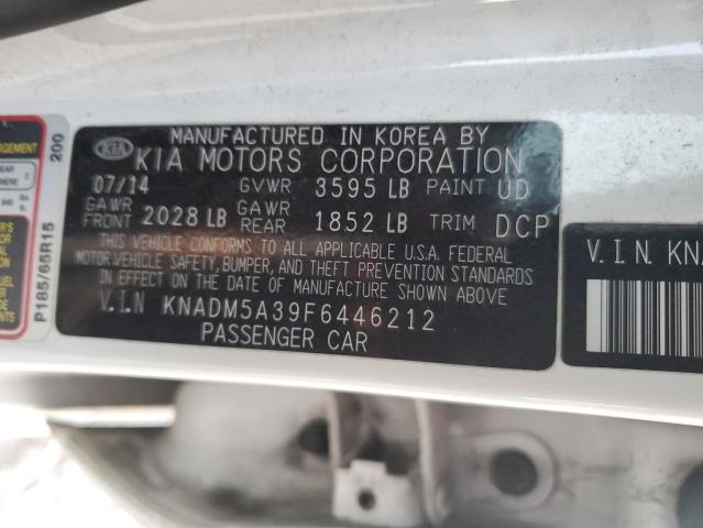 Photo 12 VIN: KNADM5A39F6446212 - KIA RIO LX 