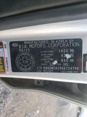 Photo 12 VIN: KNADM5A39G6724799 - KIA RIO LX 