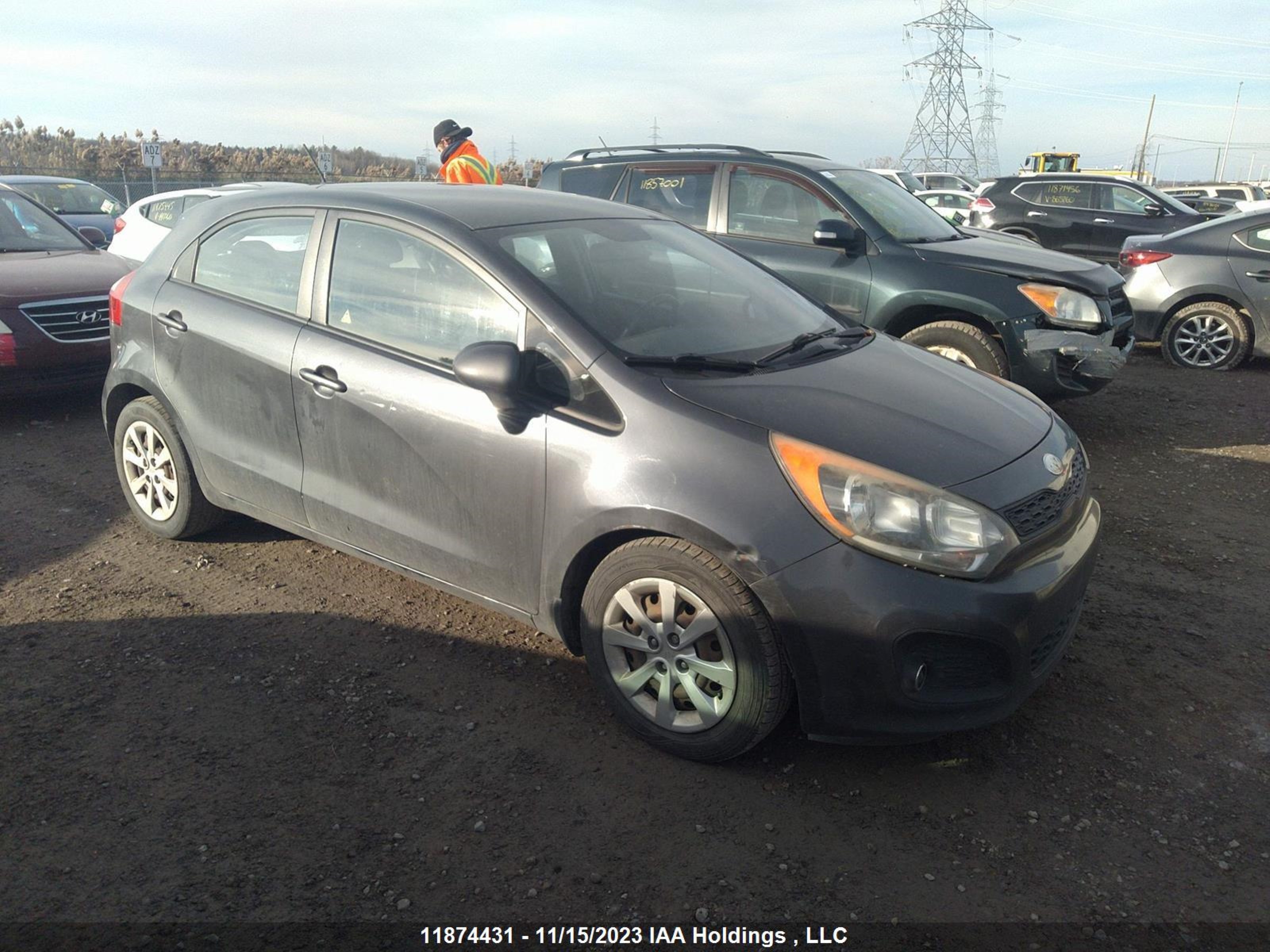 Photo 0 VIN: KNADM5A3XD6873699 - KIA RIO 