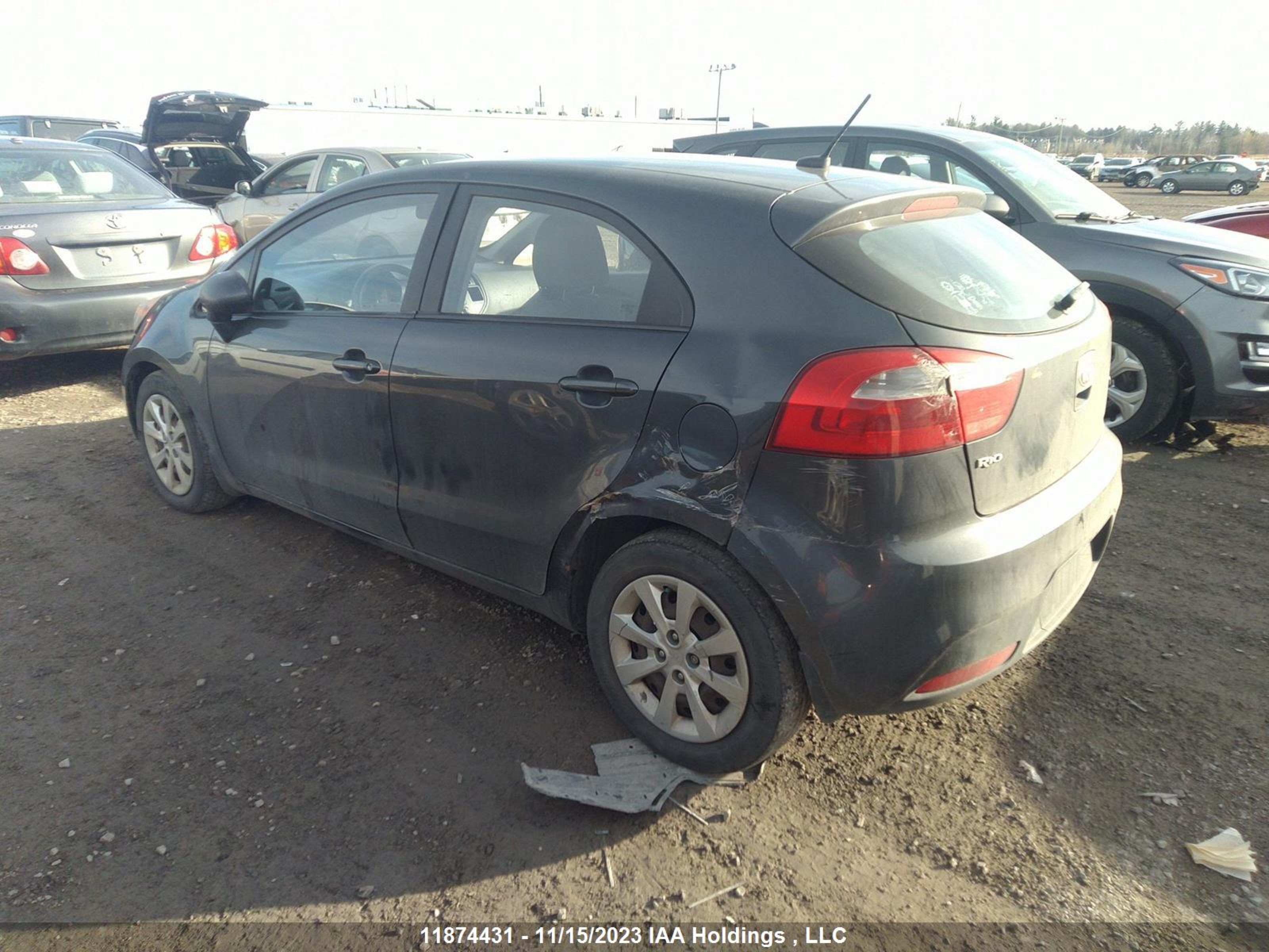 Photo 2 VIN: KNADM5A3XD6873699 - KIA RIO 