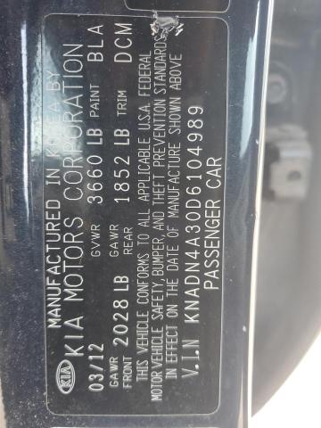 Photo 11 VIN: KNADN4A30D6104989 - KIA RIO 