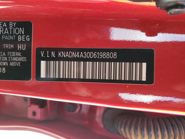 Photo 9 VIN: KNADN4A30D6198808 - KIA RIO EX 