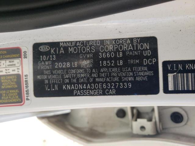 Photo 11 VIN: KNADN4A30E6327339 - KIA RIO EX 