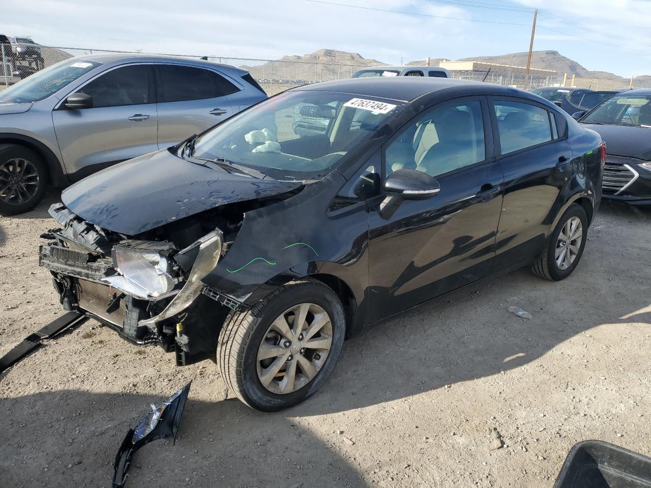 Photo 0 VIN: KNADN4A30E6413492 - KIA RIO 