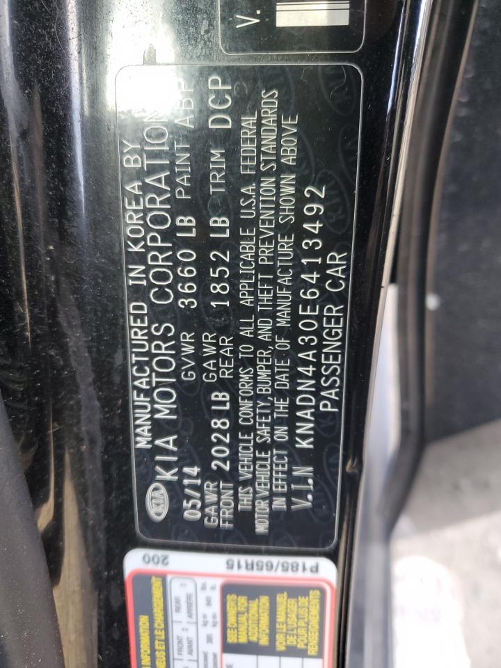 Photo 11 VIN: KNADN4A30E6413492 - KIA RIO 