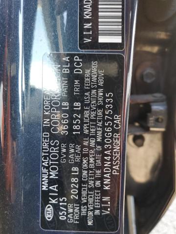 Photo 11 VIN: KNADN4A30G6575335 - KIA RIO EX 