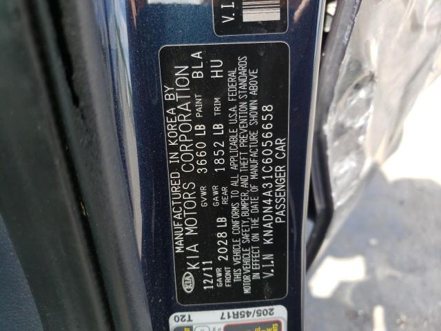 Photo 11 VIN: KNADN4A31C6056658 - KIA RIO 