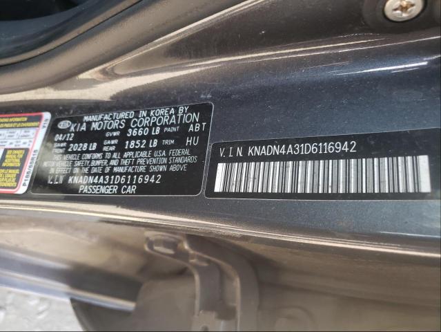 Photo 9 VIN: KNADN4A31D6116942 - KIA RIO EX 