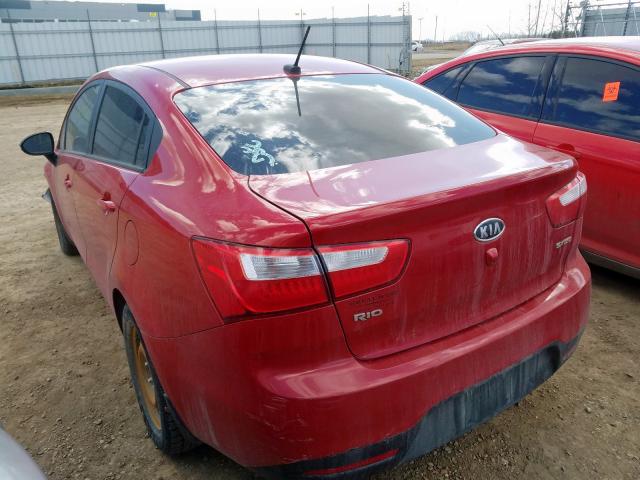 Photo 2 VIN: KNADN4A31D6127228 - KIA RIO EX 