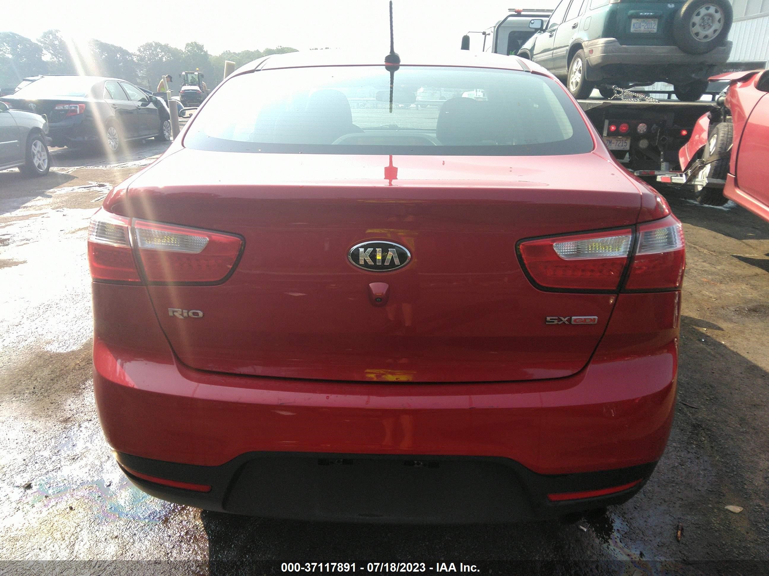 Photo 15 VIN: KNADN4A31D6206771 - KIA RIO 