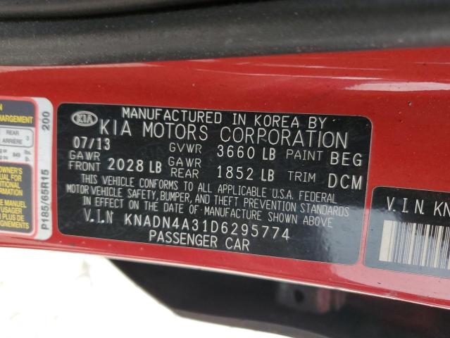 Photo 11 VIN: KNADN4A31D6295774 - KIA RIO EX 