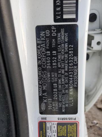 Photo 12 VIN: KNADN4A31E6325812 - KIA RIO EX 