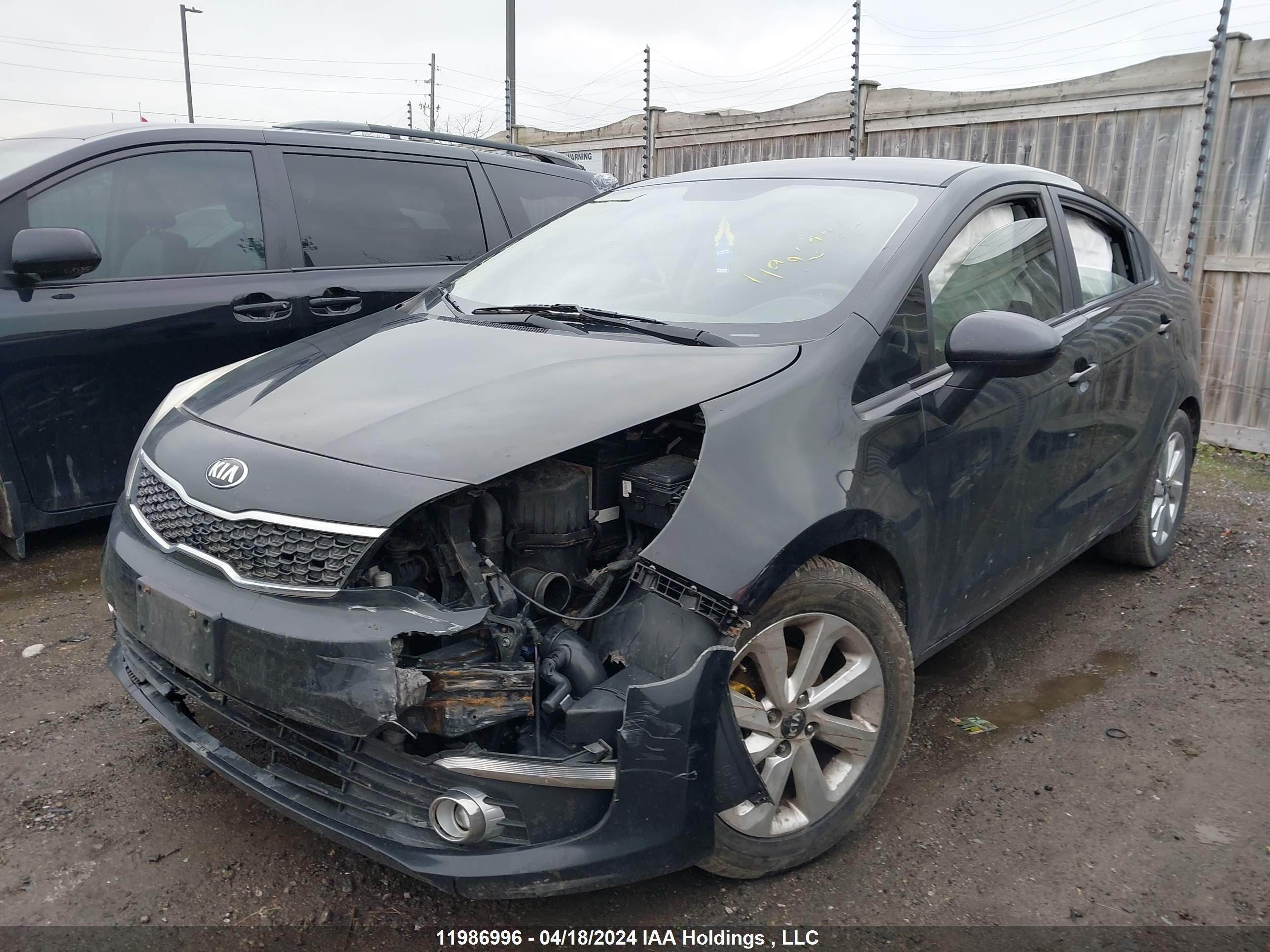 Photo 1 VIN: KNADN4A31G6598218 - KIA RIO 