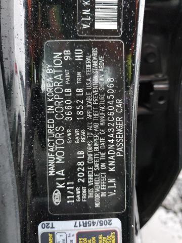 Photo 12 VIN: KNADN4A32C6045068 - KIA RIO EX 