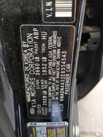 Photo 12 VIN: KNADN4A32E6354543 - KIA RIO EX 