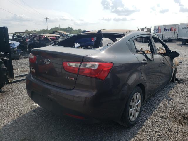 Photo 3 VIN: KNADN4A33C6061604 - KIA RIO EX 