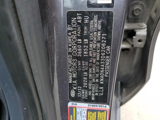 Photo 11 VIN: KNADN4A33D6206271 - KIA RIO 