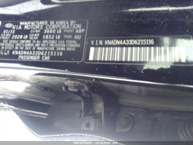 Photo 8 VIN: KNADN4A33D6215116 - KIA RIO 