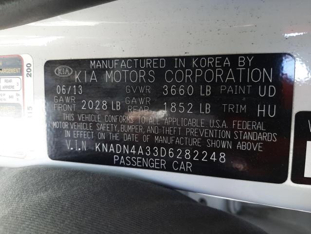 Photo 9 VIN: KNADN4A33D6282248 - KIA RIO 