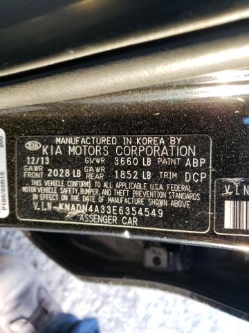 Photo 9 VIN: KNADN4A33E6354549 - KIA RIO EX 