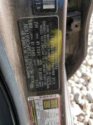 Photo 11 VIN: KNADN4A34C6052491 - KIA RIO 